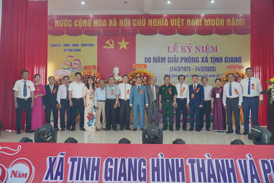 XÃ TỊNH GIANG LONG TRỌNG TỔ CHỨC LỄ KỶ NIỆM 50 GIẢI PHÓNG (14/3/1975 – 14/3/2025).